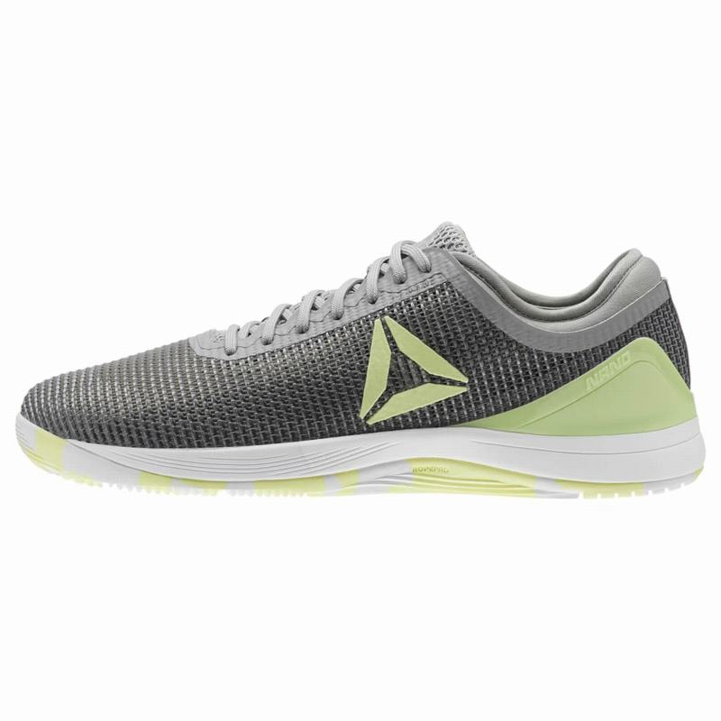 Adidasi Training Reebok Crossfit Nano 8 Flexweave Barbati Gri/Verzi Deschis Romania BN6237TP
